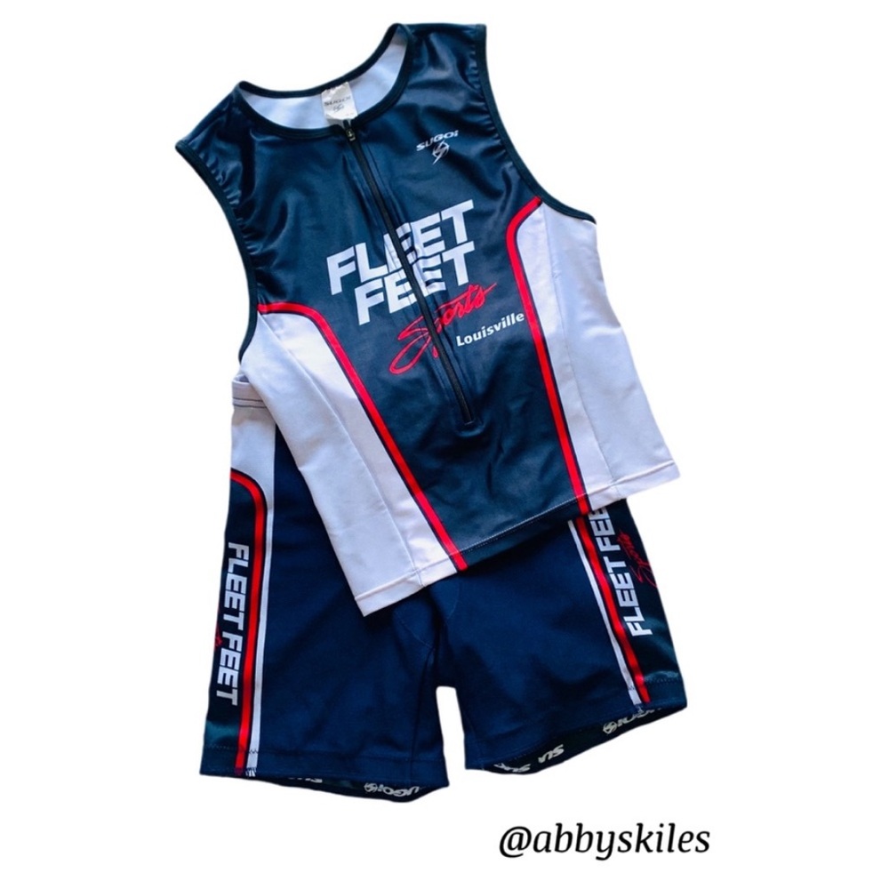 Sugoi Tri-Athalon Singlet Medium Bicycling Shorts Size Large